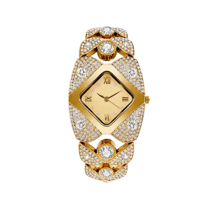 Lumivra™ Sparkling Rhinestone Vintage Watch