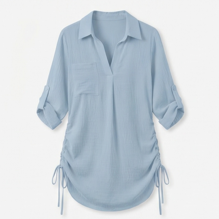 Coverly™ – Breezy Beach Cover-Up Shirt Dress