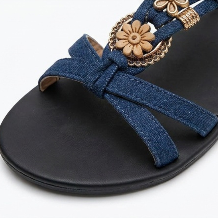 Marisol™ – Cushioned Boho Sandals for Summer