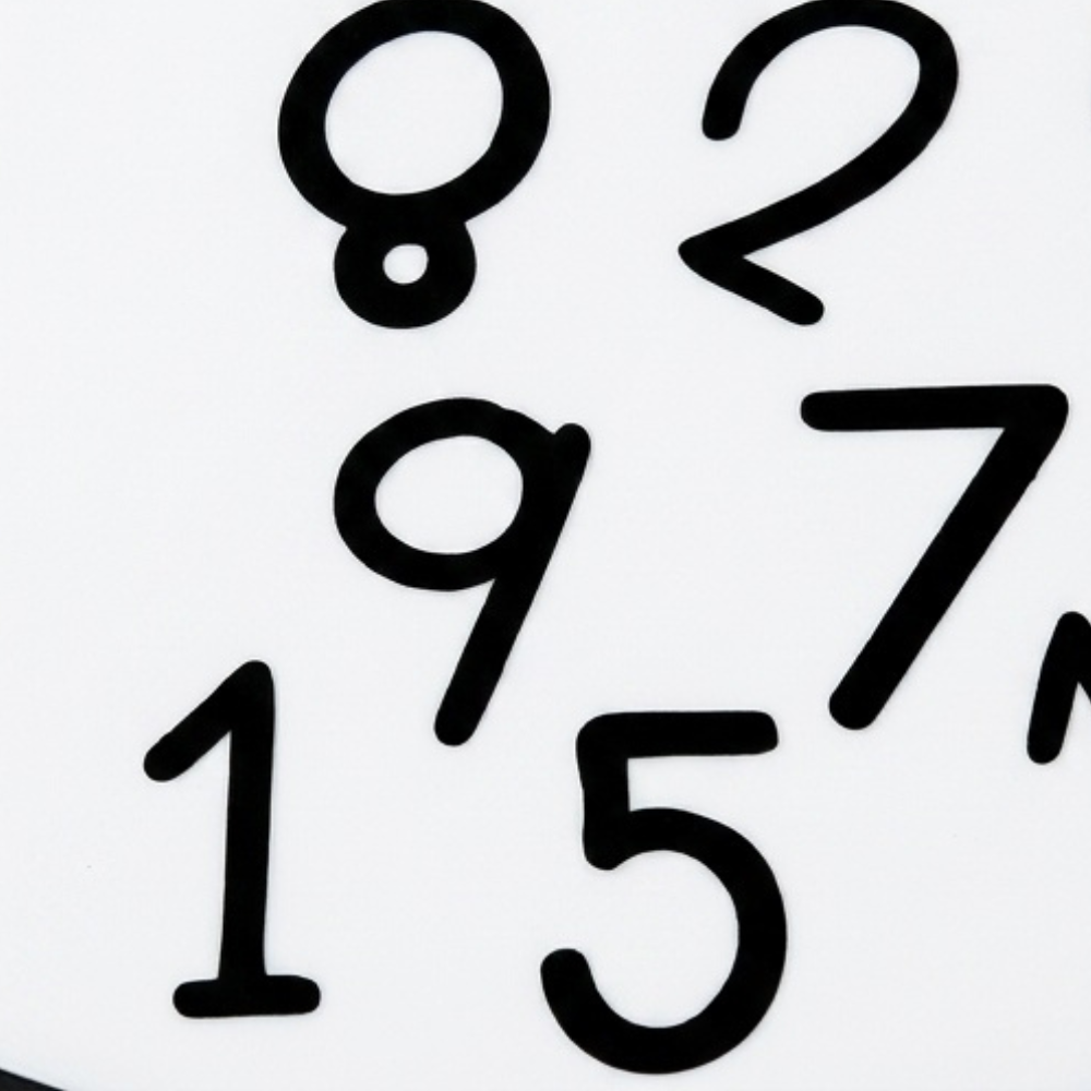 Lateley™ – Funny Silent Wall Clock with Messy Numbers