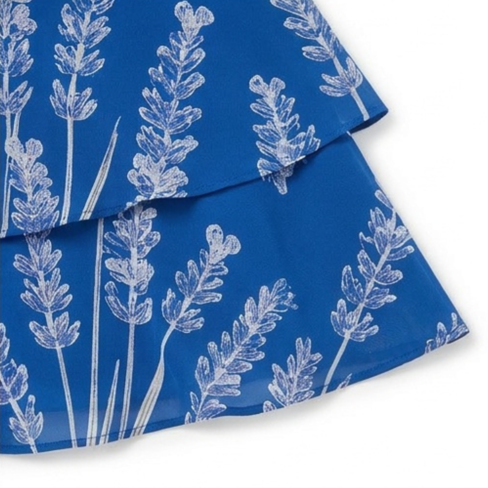 Lumielle™ Tiered Floral Midi Dress for Special Occasions