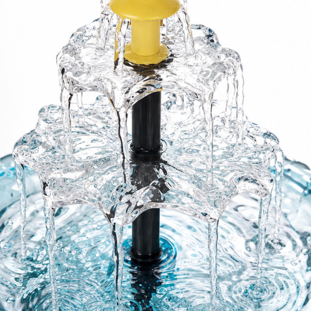 Avelora™ – Solar Hanging Bird Bath Fountain with Two-Tier Cascade