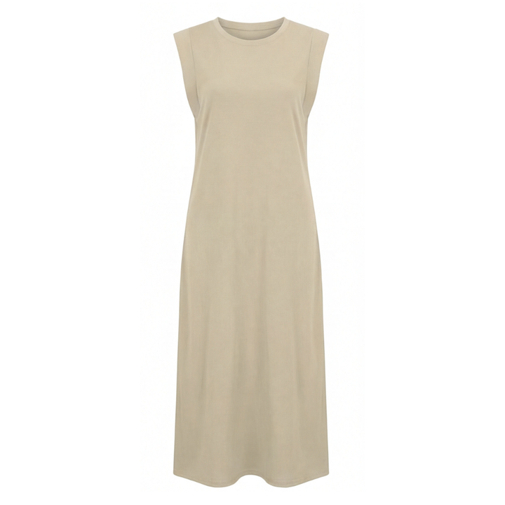 Ellara™ – Wrinkle Free Maxi Dress with Side Slit