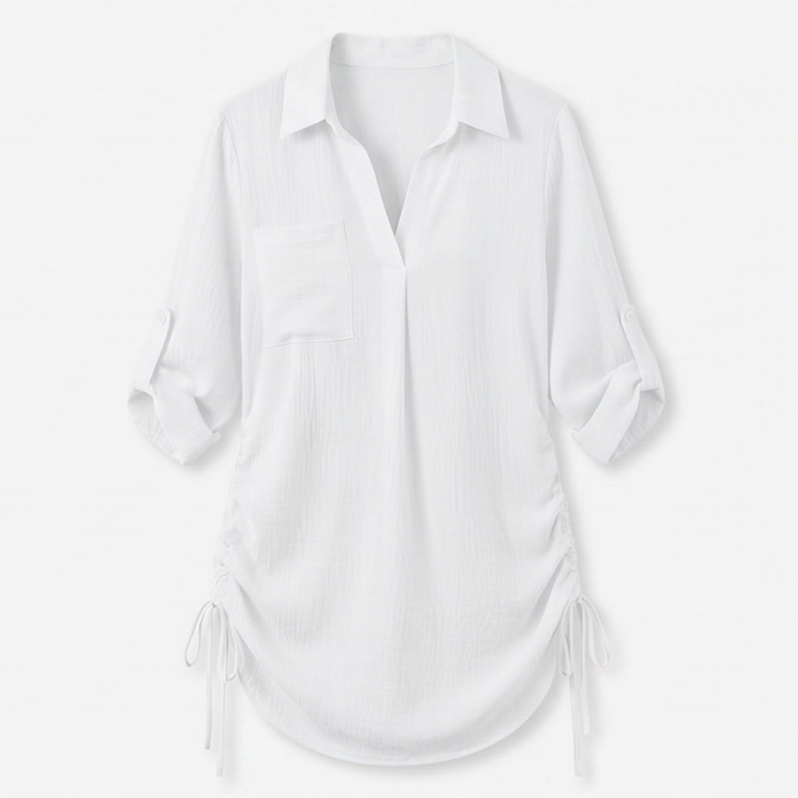 Coverly™ – Breezy Beach Cover-Up Shirt Dress