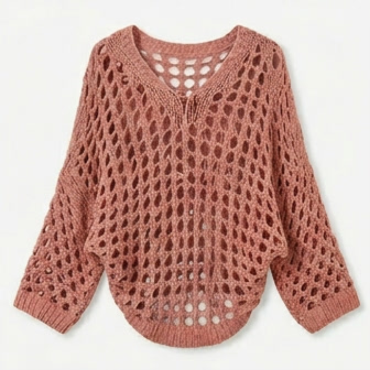 Covena™ – Breezy Crochet Layering Top