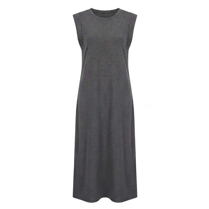 Ellara™ – Wrinkle Free Maxi Dress with Side Slit