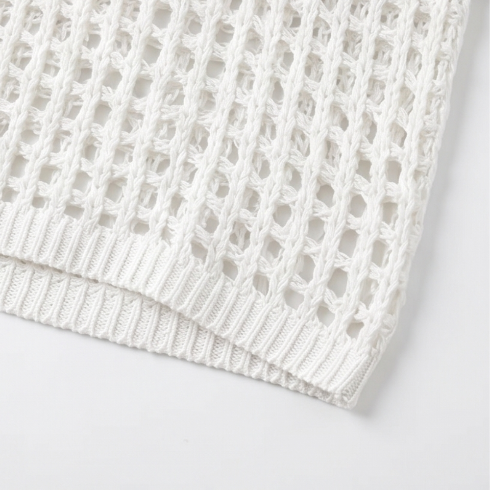 Solenya™ – Breezy Open-Knit Summer Top