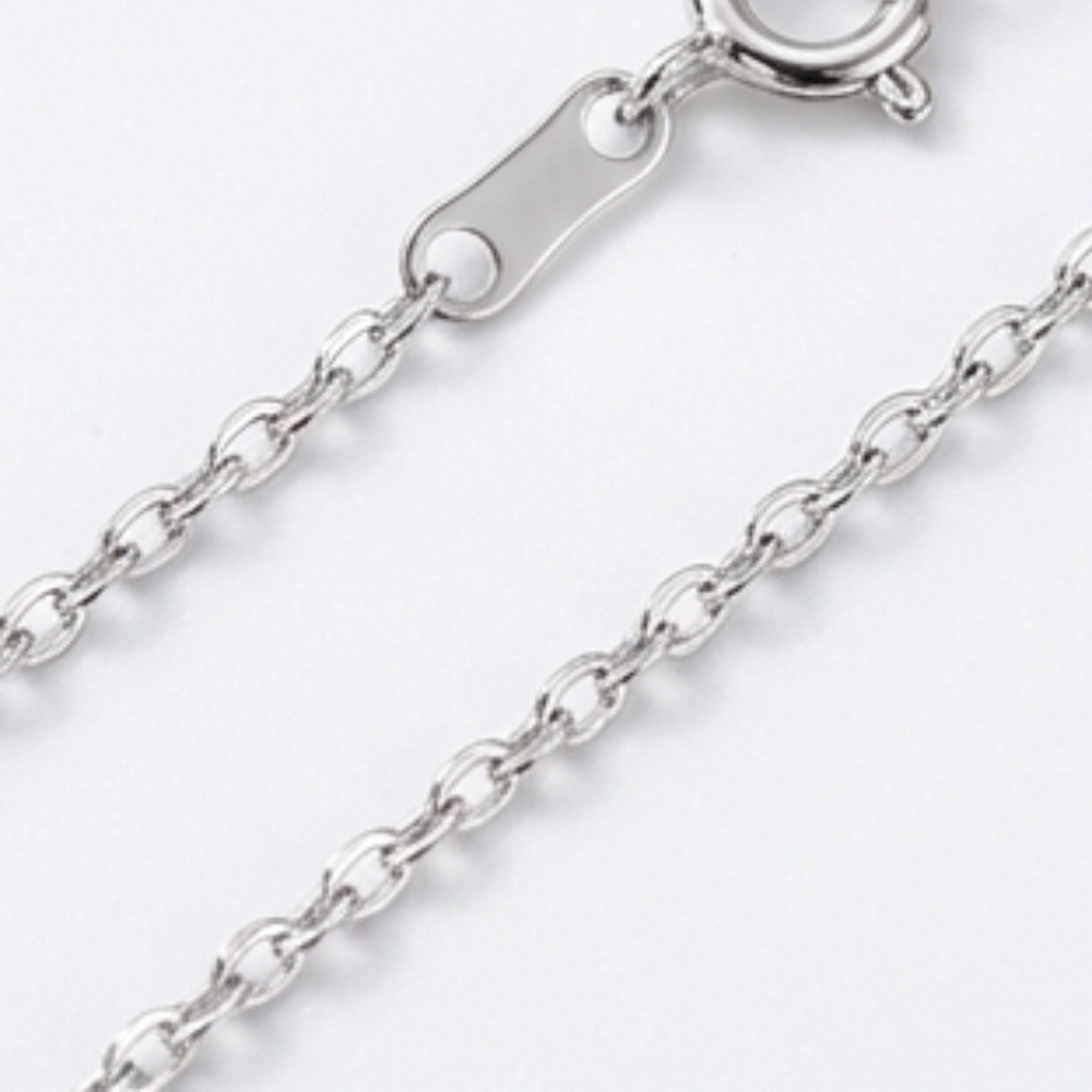 Lunaire™ – Aqua Blue Teardrop Pendant Necklace