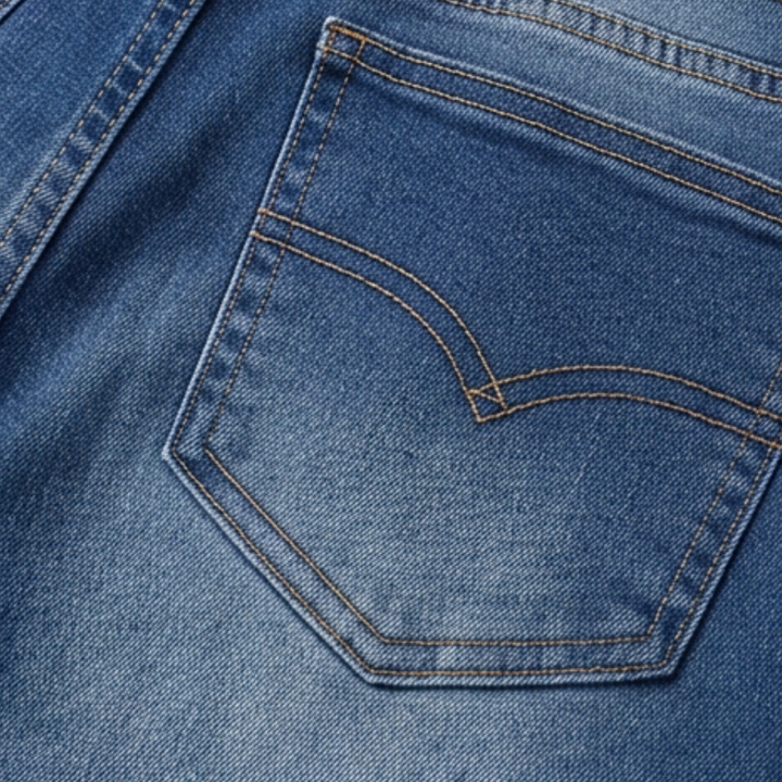 Veluna™ – Curve-Flattering Frayed Hem Denim Skirt