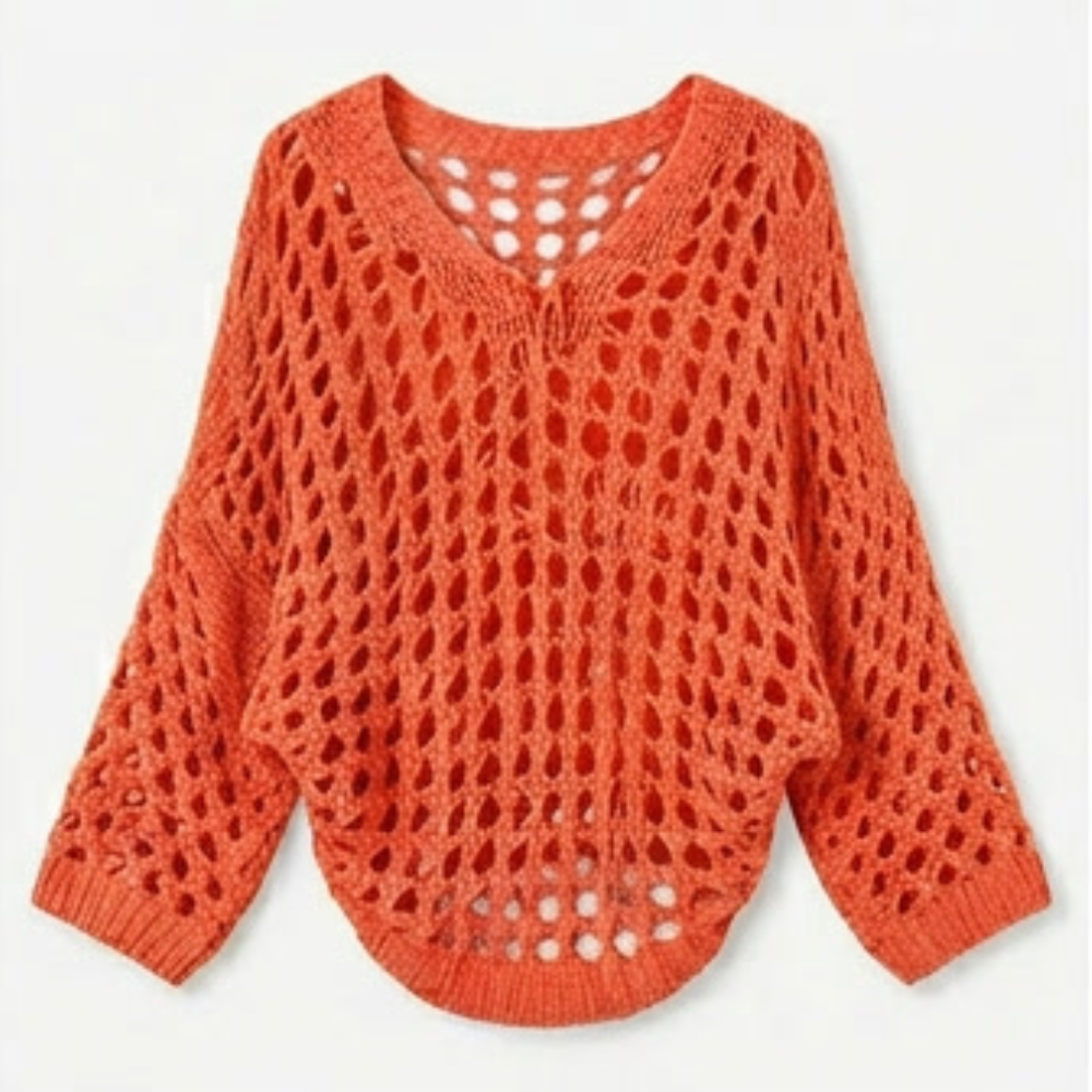 Covena™ – Breezy Crochet Layering Top