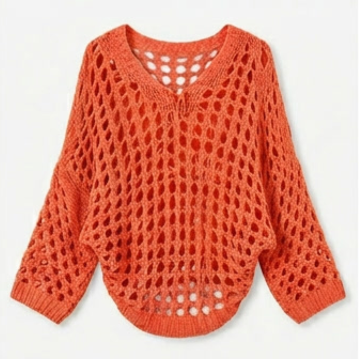 Covena™ – Breezy Crochet Layering Top