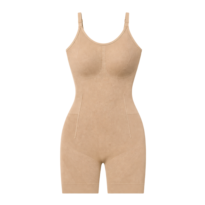 EasySlide™ Sculpting Bodysuit with Pull-Away Bathroom Panel