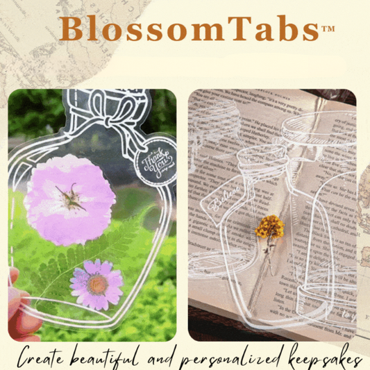 BlossomTabs™ - perfect for book lovers (20+20 free)