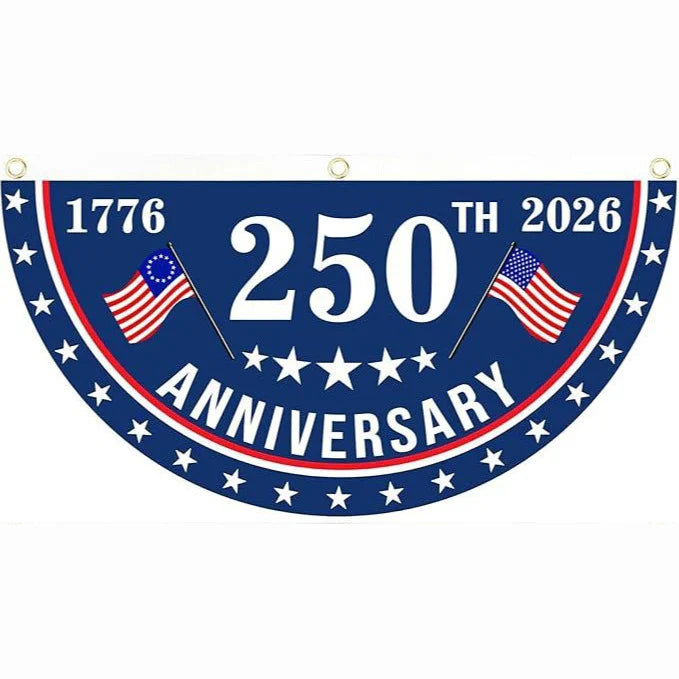 Libertara - 250th Anniversary America Fan Flag