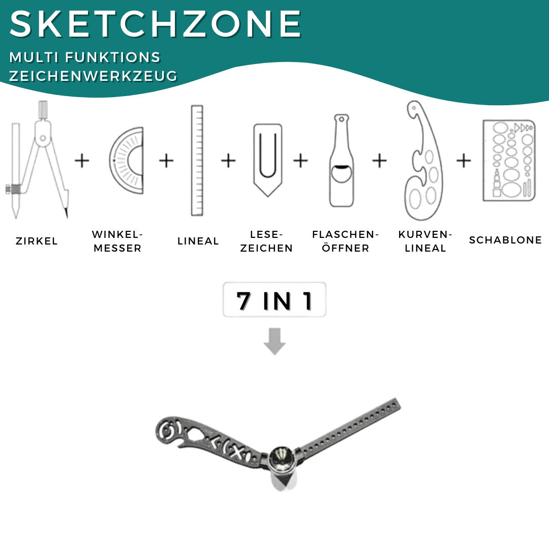 Modsketch™ – Compact Multi-Tool for Creative Precision (50% Off)