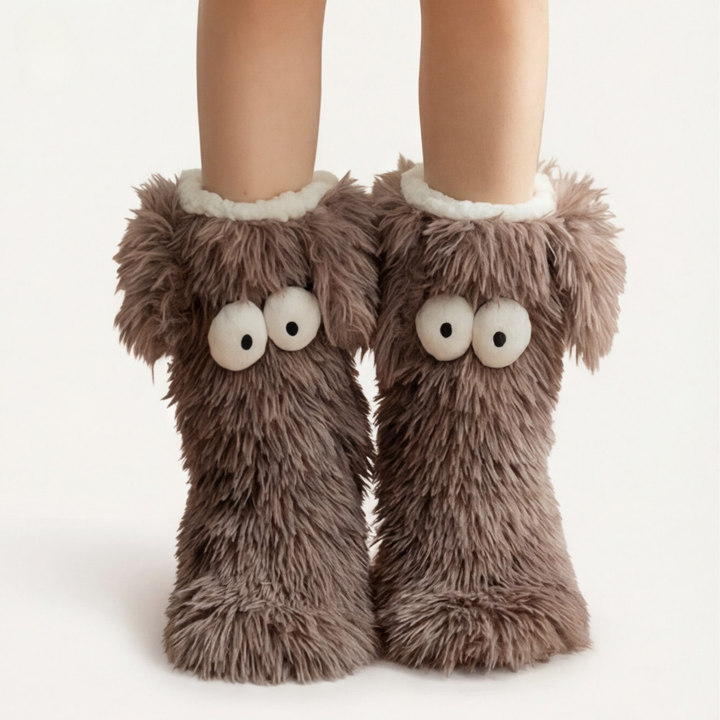 Fuzzlo™ – Fluffy Monster Home Socks
