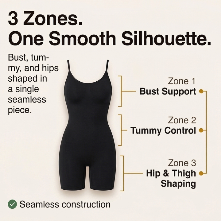 Curvena™ – Sculpting Bodysuit with Easy Off Design