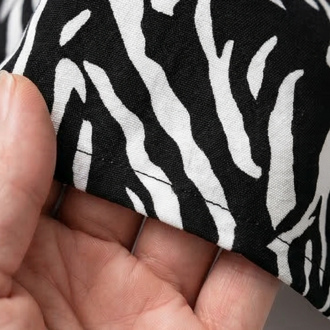 Vivara™ – Patchwork Zebra Print Maxi Dress