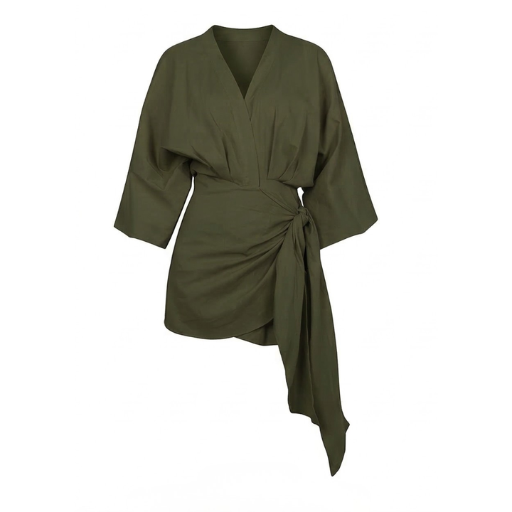 Velara™ – Kimono Sleeve Wrap Dress