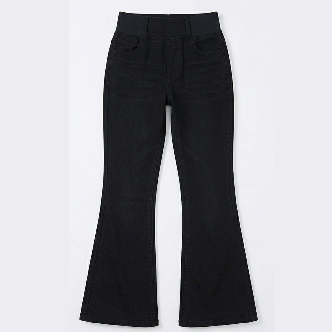 Curvela™ – High Waist Stretch Flare Jeans