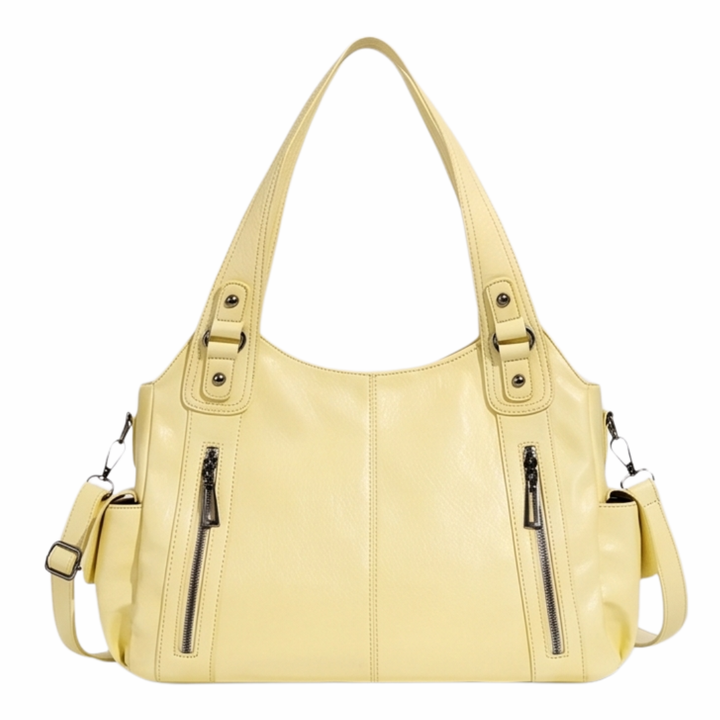 Noirvere™ — Slouchy Vegan Leather City Tote
