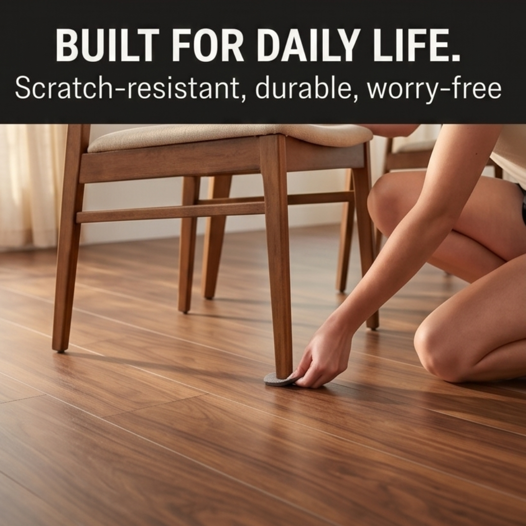 Plankly™ – Waterproof Wood-Grain Floor Roll