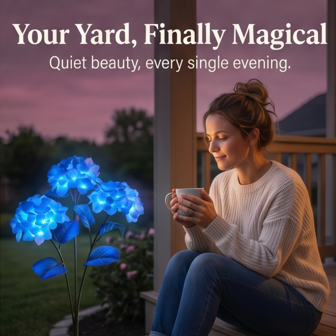 Lumelle™ Solar Hydrangea Garden Lights (2Packs)