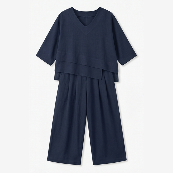 Lunavia™ – Asymmetric Two-Piece Set