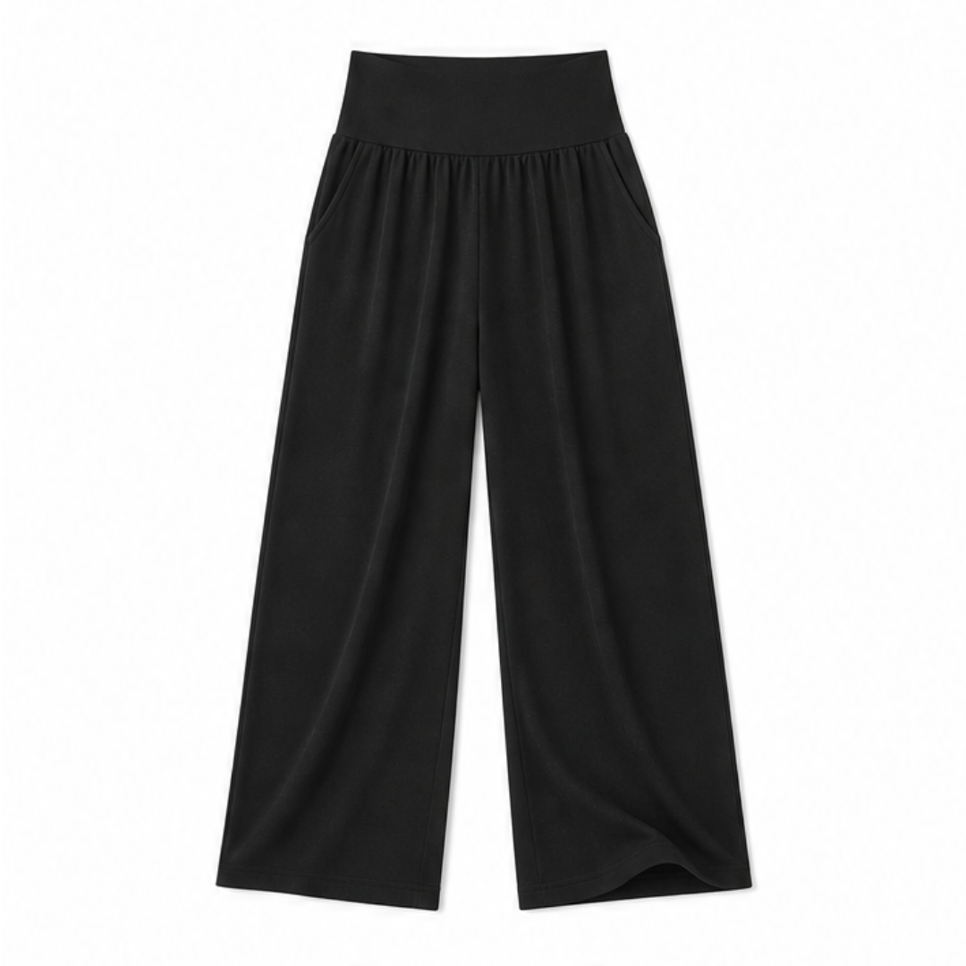 Lunessa™ High-Waist Wide-Leg Sweatpants for Effortless Style
