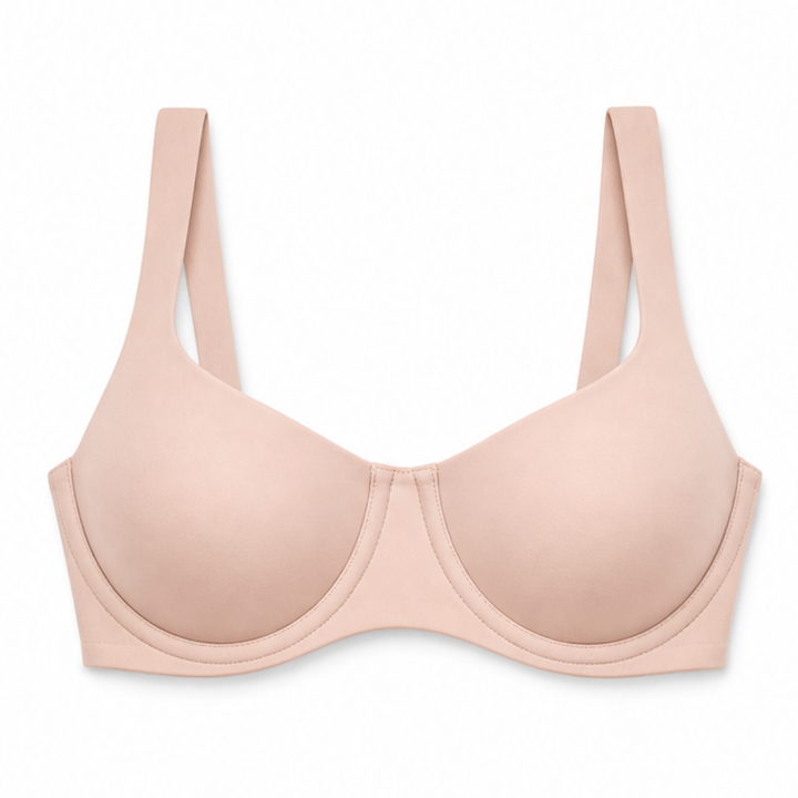 Florelle™ – Seamless Balconette Bra for Wide-Neck Tops