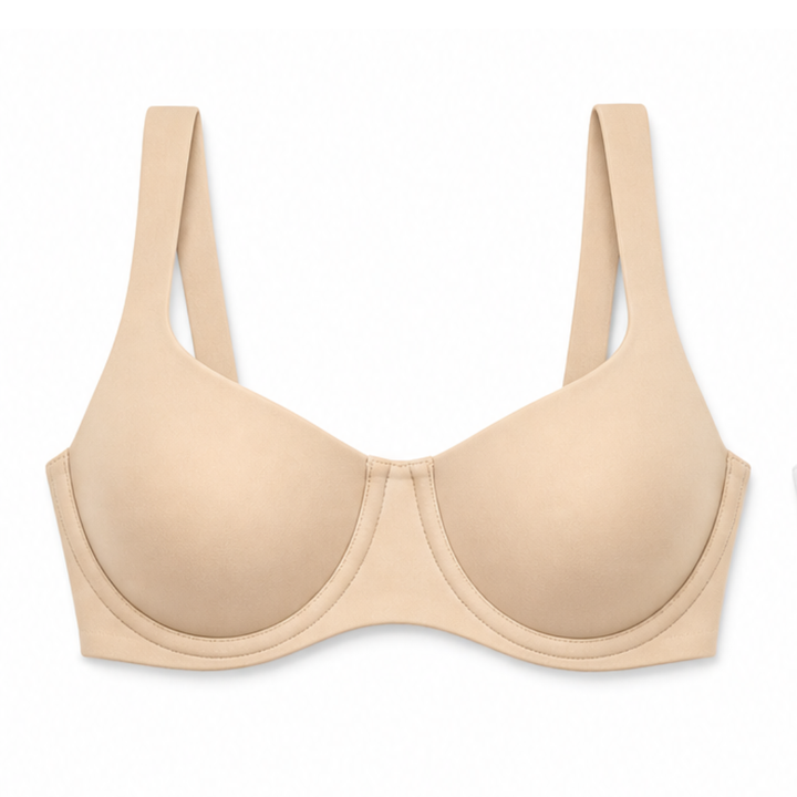 Florelle™ – Seamless Balconette Bra for Wide-Neck Tops