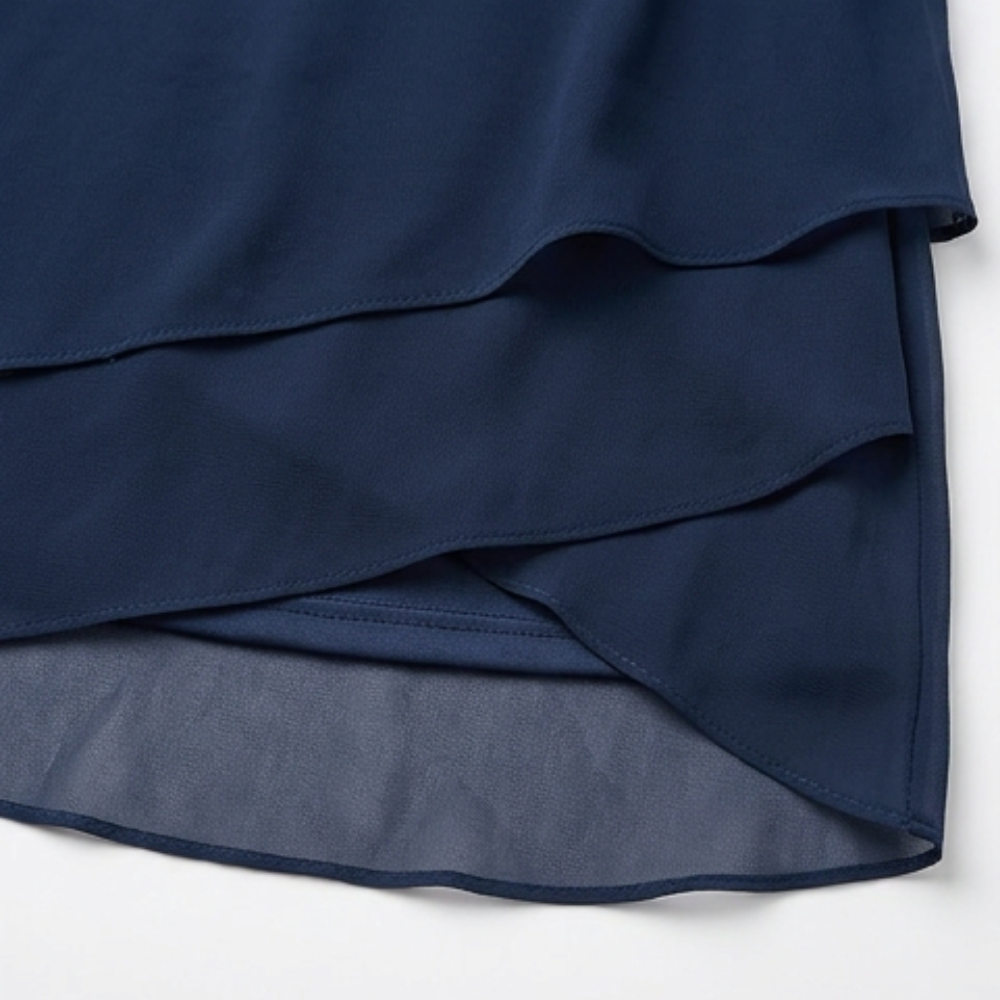 Élora™ – Asymmetric Chiffon Two-Piece Set