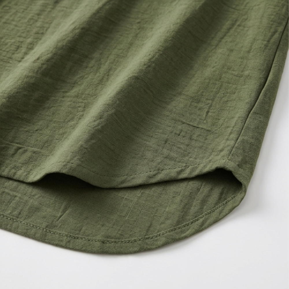 Solenne™ Soft Drape V-Neck Blouse for Everyday Wear