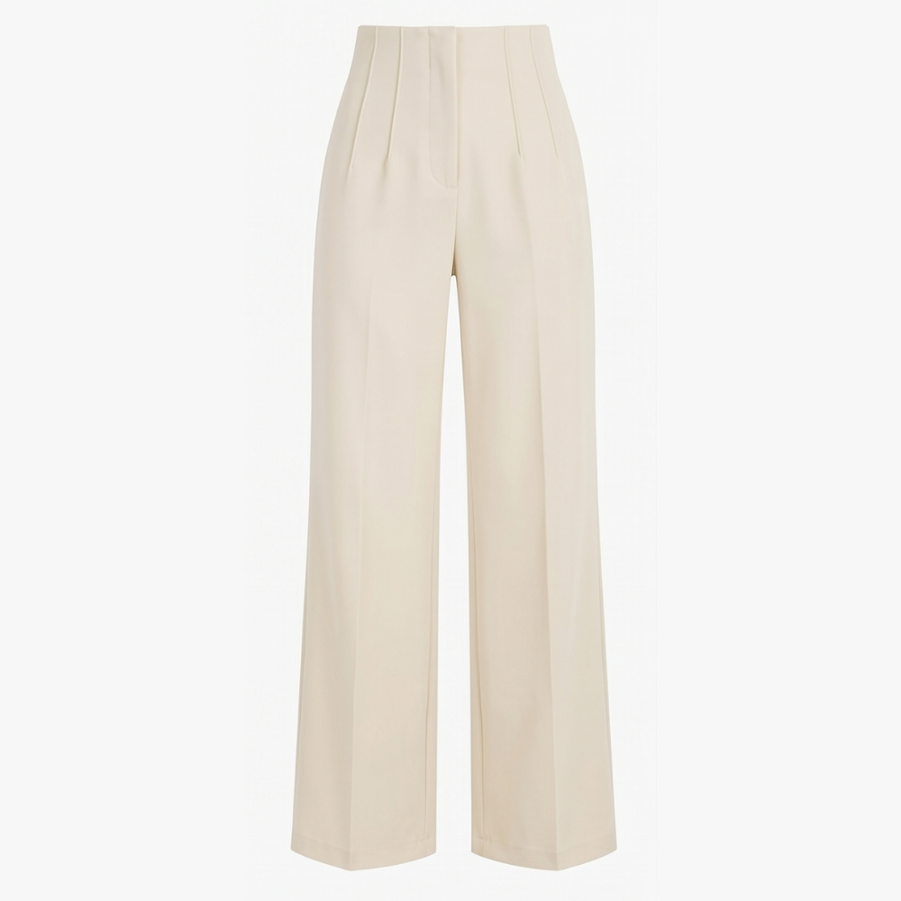 Velora™ – Tailored Pleated Trousers for Elongated Legs