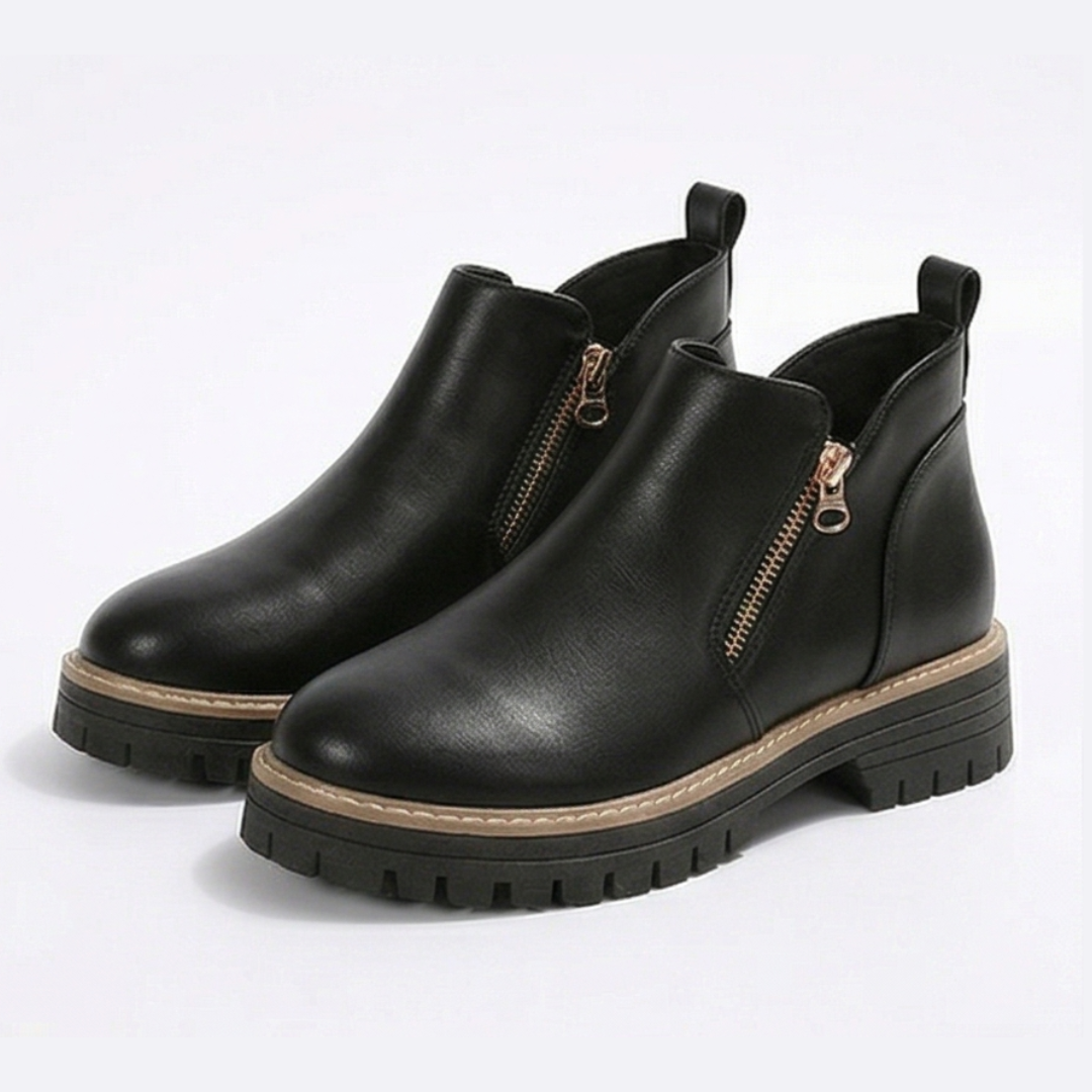 Strida™ – Cushioned Platform Ankle Boots