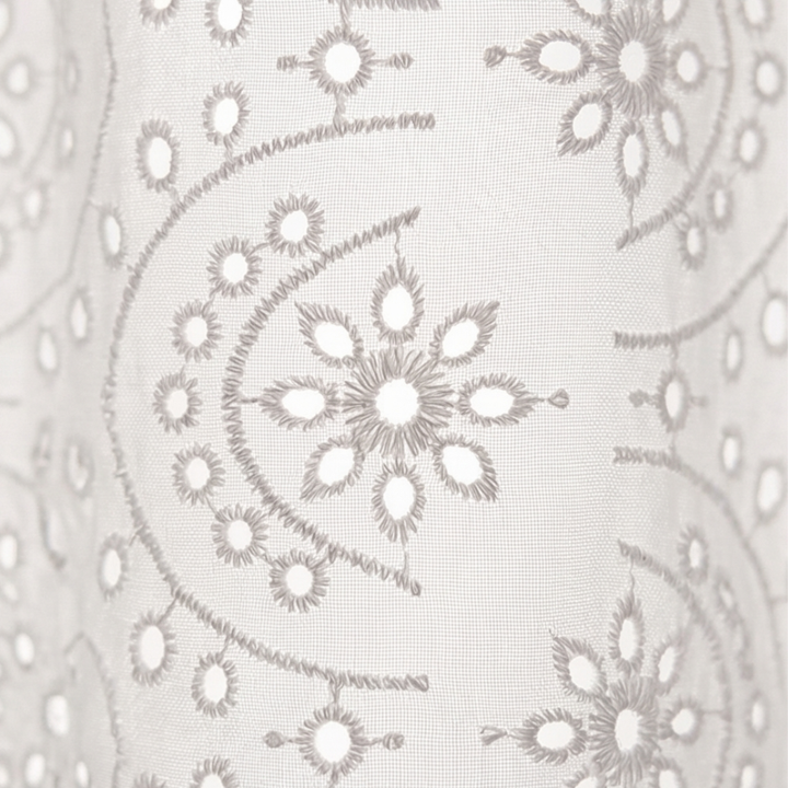 Florelle™ – Embroidered Eyelet Button Blouse