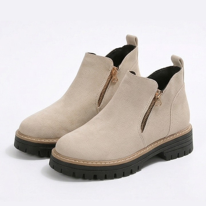 Strida™ – Cushioned Platform Ankle Boots