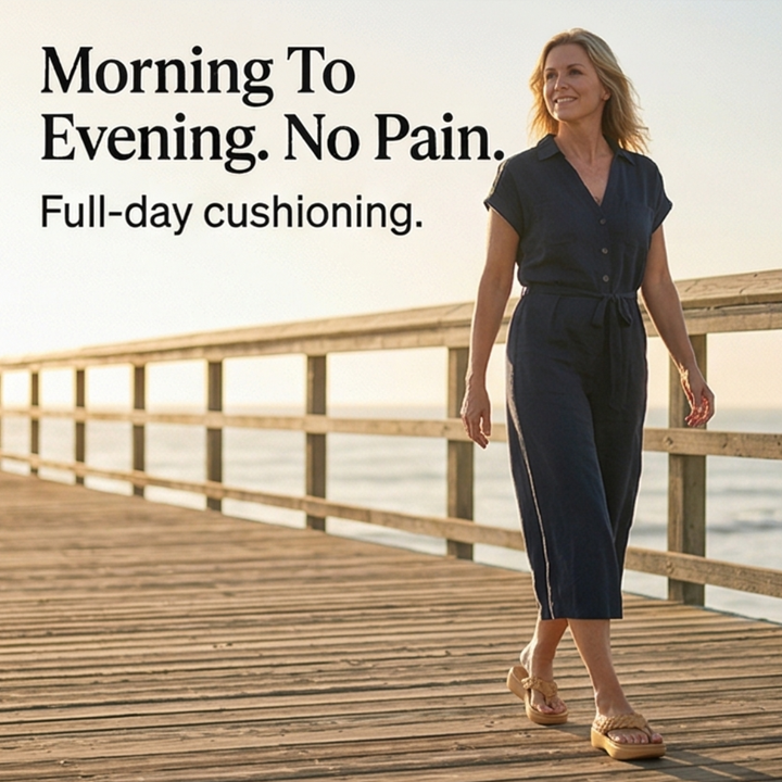 Soléna™ – Braided Platform Sandal for All Day Comfort