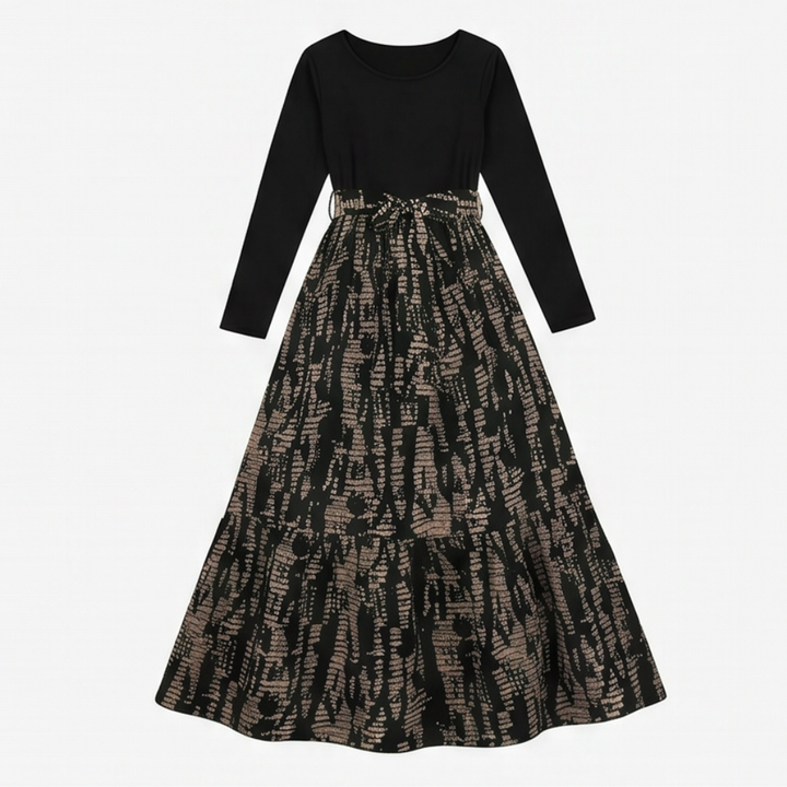 Florenza™ – Floral Tie-Waist Maxi Dress