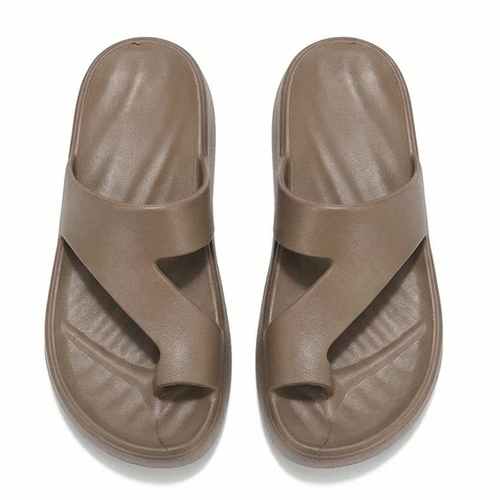 Elevana™ – Cushioned Platform Toe Loop Sandals