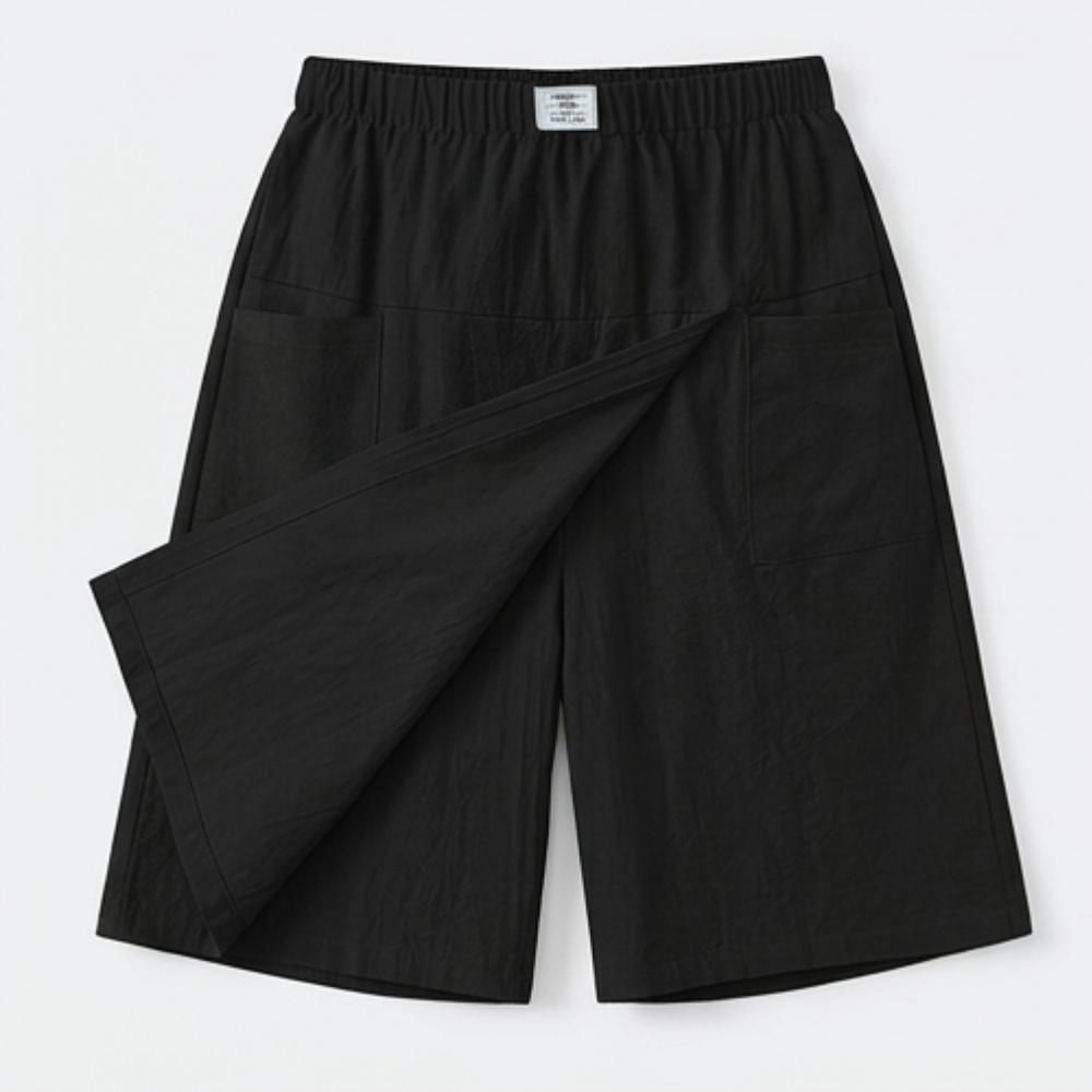 Soléva™ – Wrap-Front Skort with Hidden Shorts