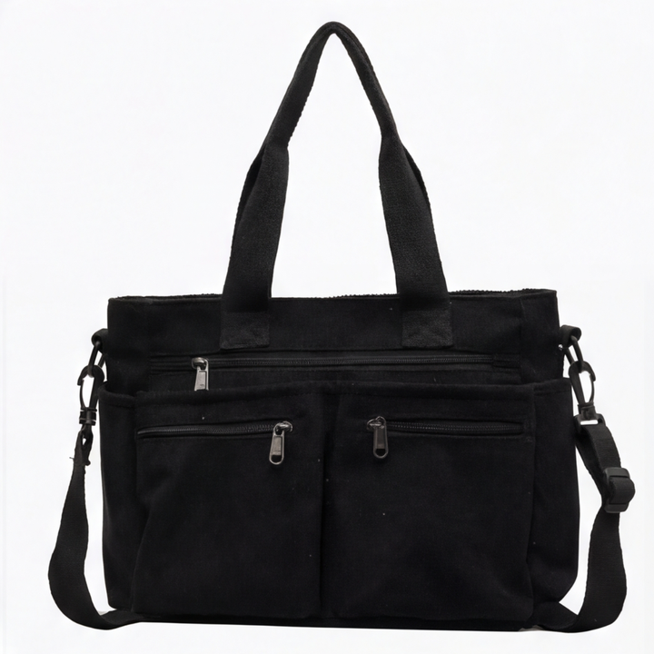 Cordova™ Multi Pocket Corduroy Shoulder Bag