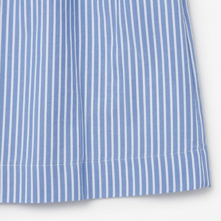 Elira™ – Airy Striped Midi Shirt Dress