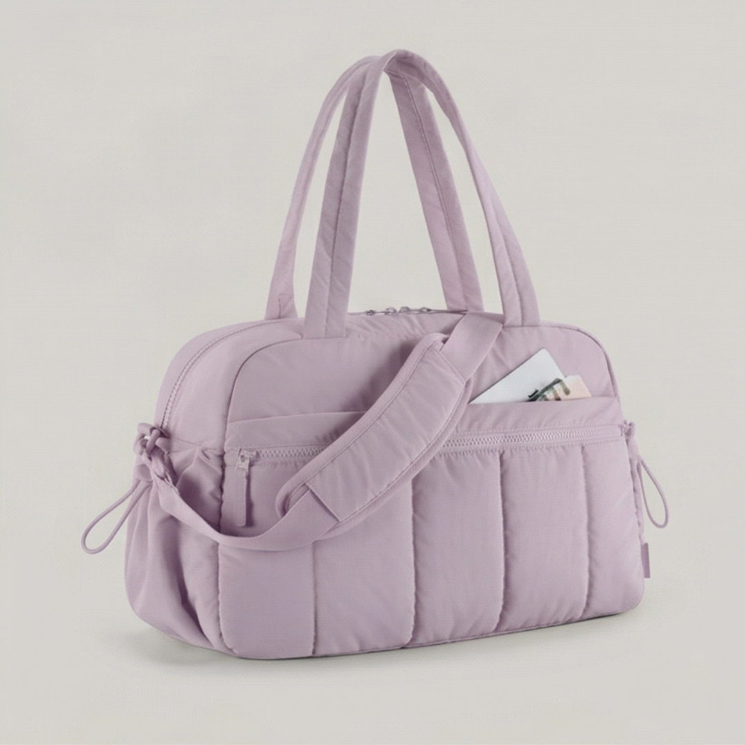Cloudara™ — Lightweight Quilted Carry All Tote