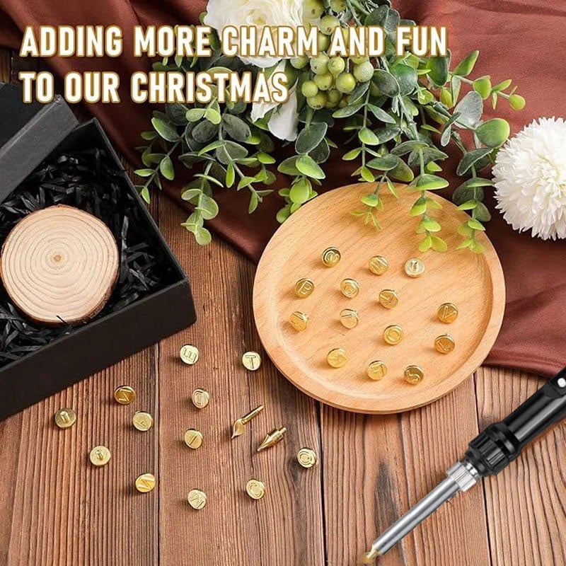 Emberly™ – 26 Letters Copper Mold For DIY Wood Burning/Carving Set (50%)