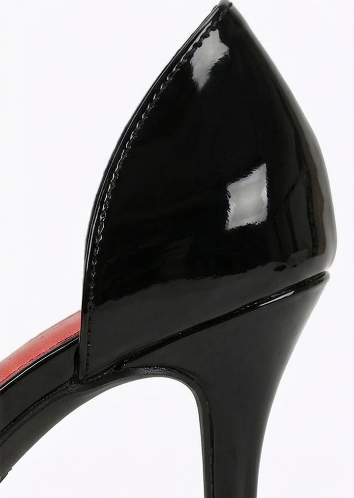 Amelise™ – Patent Pointed Toe Stiletto Heels
