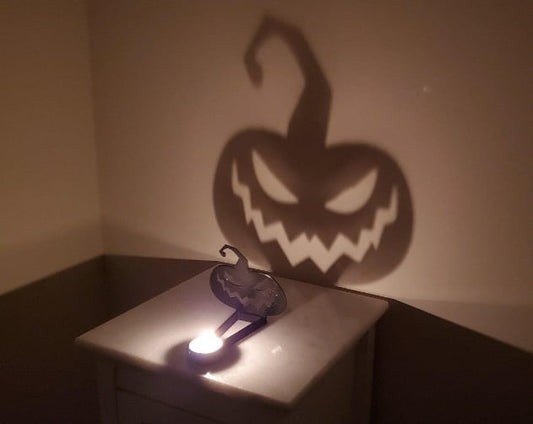 WickWinks™ – Decorative Shadow Stand for Halloween Nights  (50% Off)