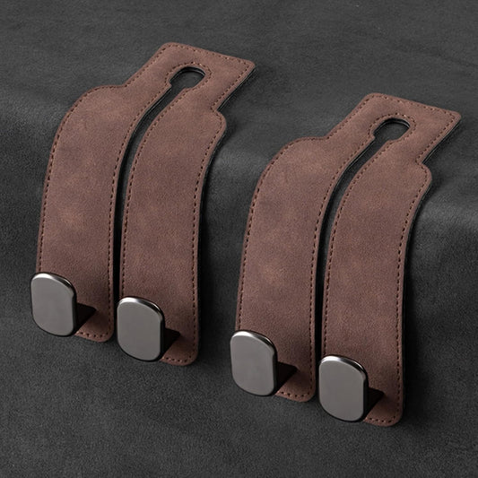 Versuto™ – Suede Headrest Hanger for Tidy Seats (1+1 Free)