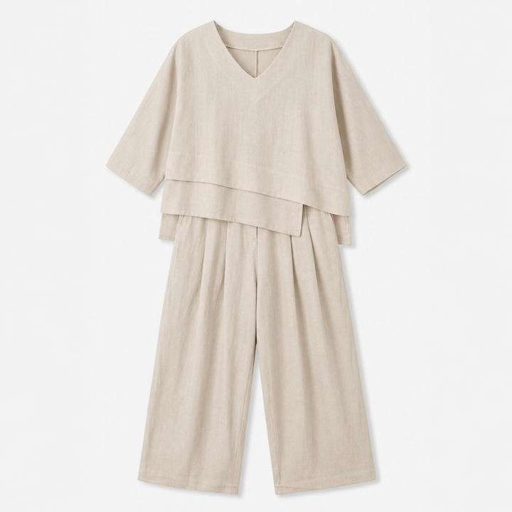 Lunavia™ – Asymmetric Two-Piece Set