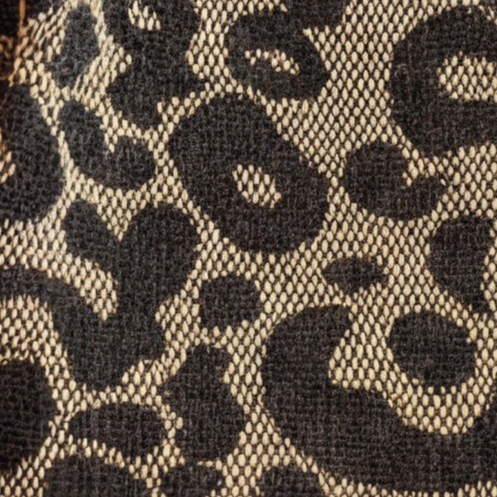 Lynxe™ – Leopard Print Tote with Chain Detail